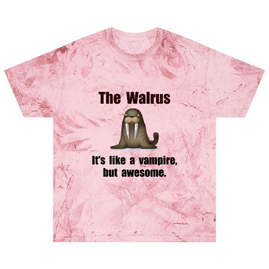 Walrus Vampire Funny Blast T Shirts