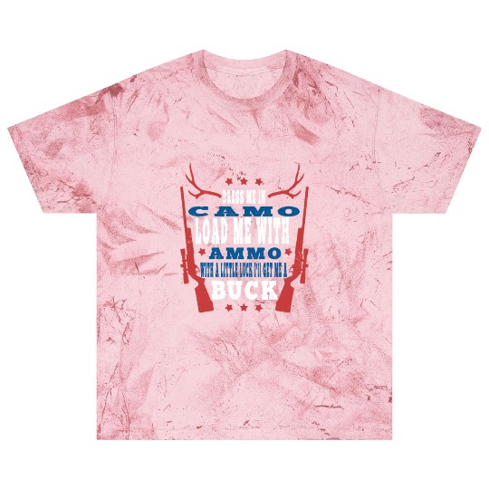 Deer Hunter : Dress In Camo Load With Blast T Shirts