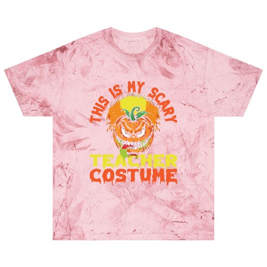 Horror Pumpkin This Is My Scary Teacher Costume Blast T Shirts