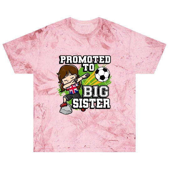 Promoted To Big Sister Soccer Player United Blast T Shirts