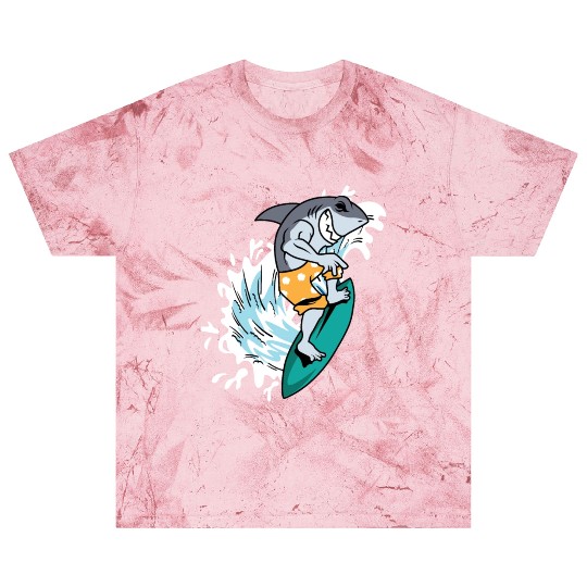 Surfing Shark Wind Surfer Gift Blast T Shirts