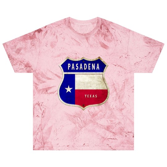 Pasadena Texas coat of arms flag design Blast T Shirts