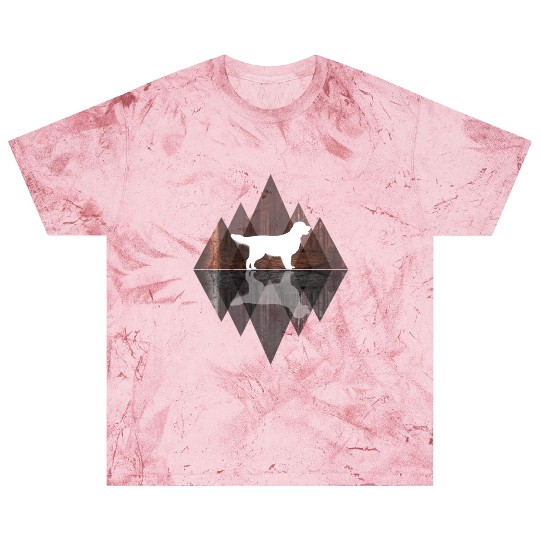 Golden Retriever abstract - geometry dog triangle Blast T Shirts