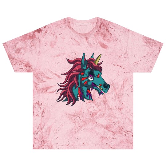 Zombiecorn Zombie Unicorn Goth Gothic Halloween Blast T Shirts