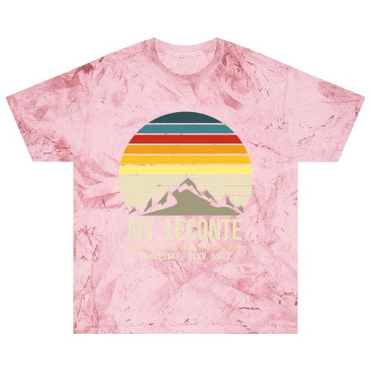 Mt LeConte Great Smoky Mountains Vintage Tennessee Blast T Shirts