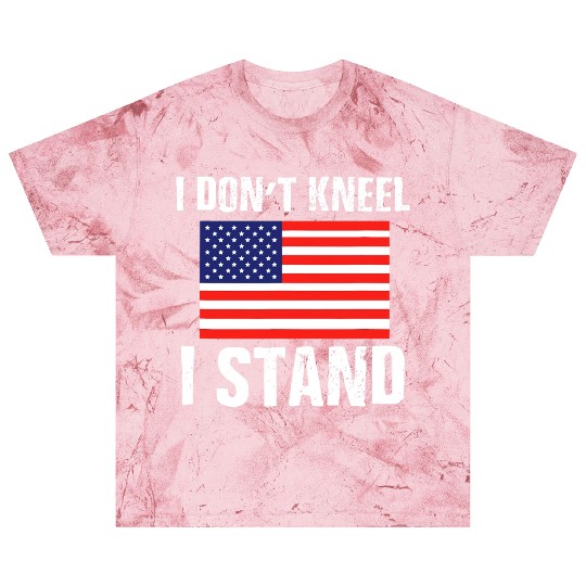 I Dont Kneel Veteran Blast T Shirts Proud Americans US Fl
