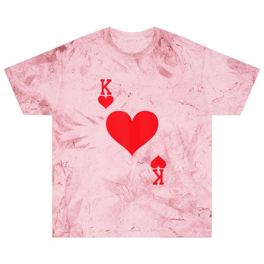 King of Hearts Playing Card Halloween Costume Tank Blast T Shirts