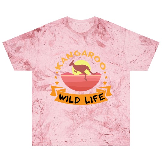 Kangaroo Wild Life Blast T Shirts