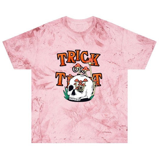 Trick or Treat People With Kindness Skeleton Hallo Blast T Shirts