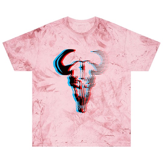 Buffalo skull Blast T Shirts