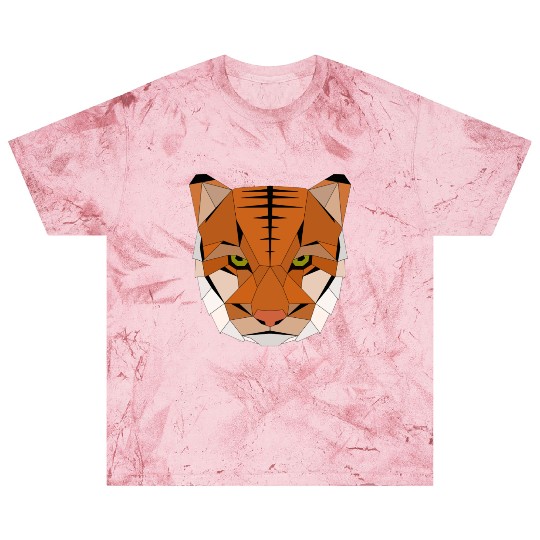 Tiger geometric Blast T Shirts