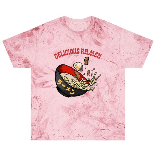 Ramen Mushroom Crossword-japanese noodles Blast T Shirts