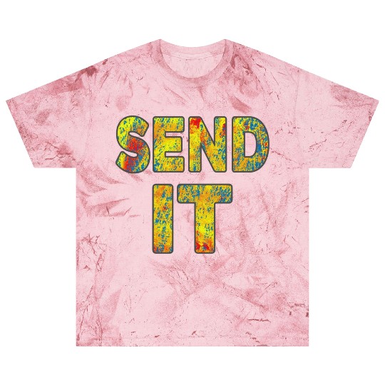 Mountain Bike - Send It - Fat Bike MTB Blast T Shirts