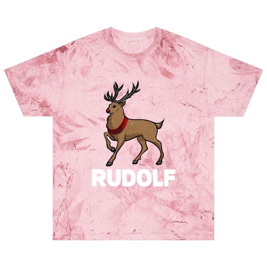 Christmas Santa's Reindeer Lazy Costume Rudolph Blast T Shirts