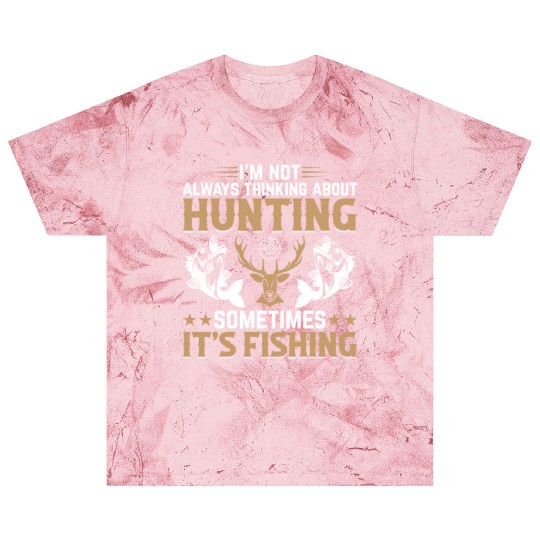 Fish Fishing Deer Hunting Trout Fishing - Deer Hun Blast T Shirts