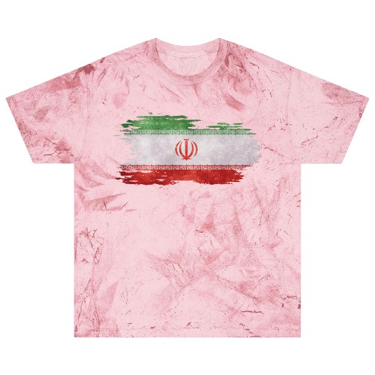 Iran - national flag, brush effect Blast T Shirts