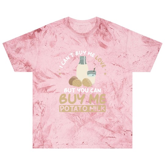 Potato Milk Saying Blast T Shirts