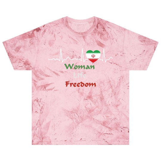 Iran - heartbeat, heart line, woman, life, freedom Blast T Shirts
