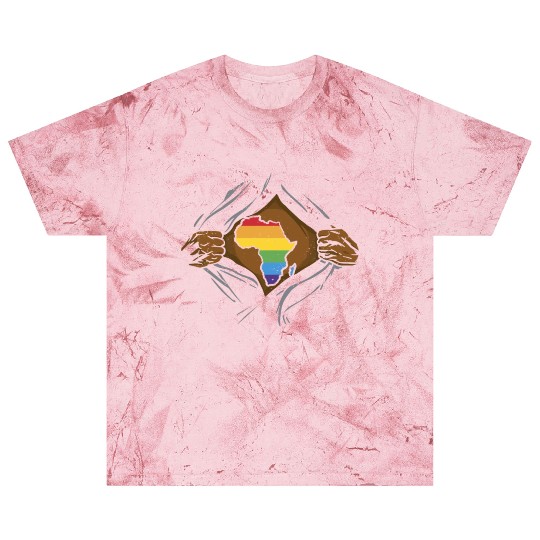 Juneteenth LGBT Pride Flag Rainbow Black Melanin Blast T Shirts