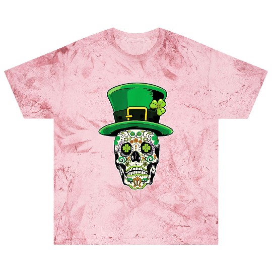Sugar Skull | St Patricks Day of the Dead Blast T Shirts