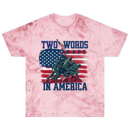 U S Army Veteran Flag 2 Blast T Shirts