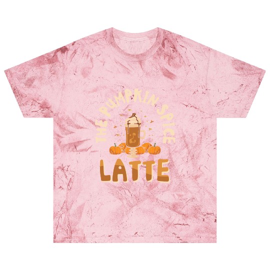 Pumpkin Spice Latte Halloween Coffee Lover Tarot Blast T Shirts