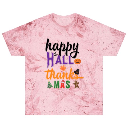 Happy Hallothanksmas Blast T Shirts