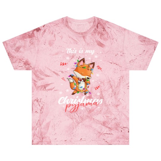 Winter Christmas Pyjama Fox Blast T Shirts