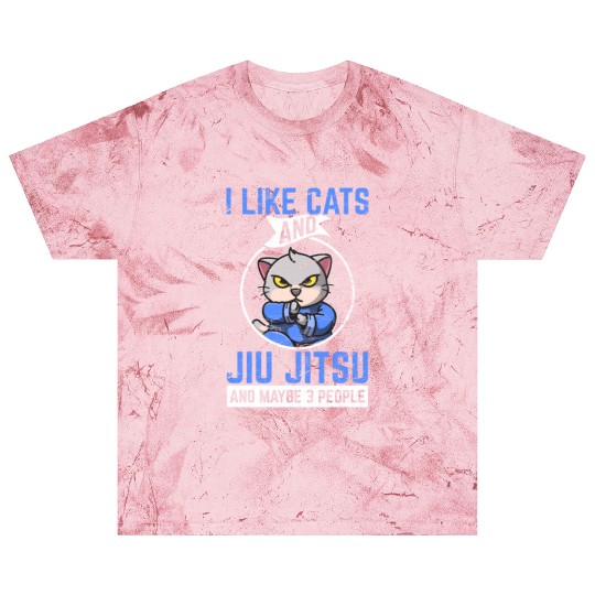I Like Cats & Jiu Jitsu & Maybe 3 People Brazilian Blast T Shirts