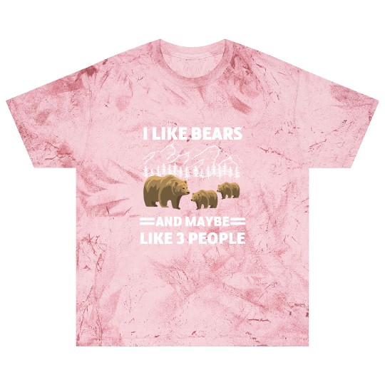 Grizzly Lover Forest Animal Lover Funny Gift Bear Blast T Shirts