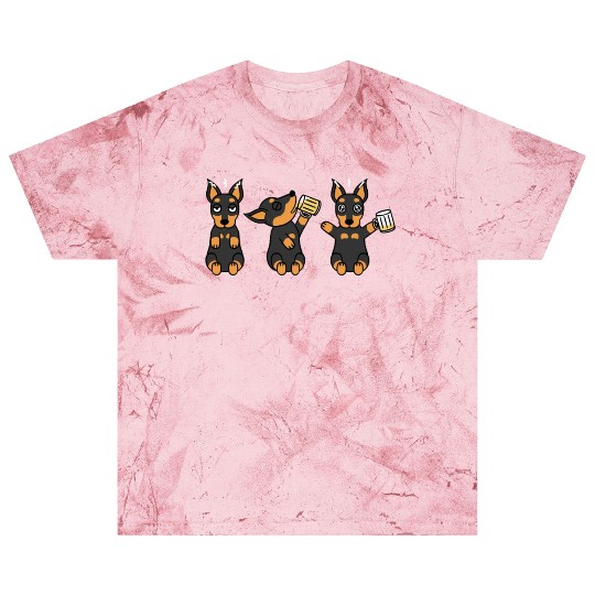 Miniature Pinscher Beer Lover Blast T Shirts