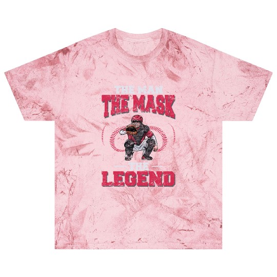 Baseball Catcher The Man The Mask The Legend Baseb Blast T Shirts