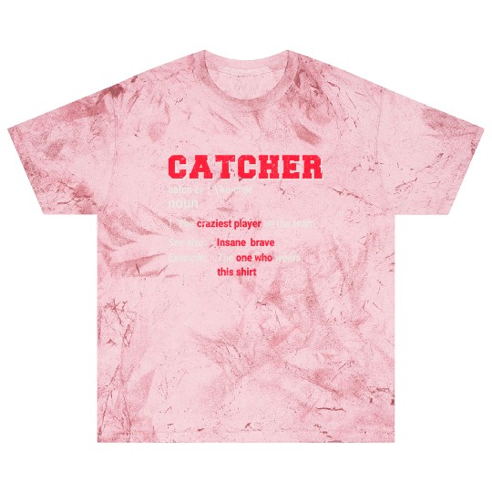 Baseball Catcher Softball Catcher Player Funny Def Blast T Shirts