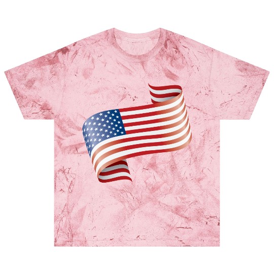 America USA Flag Flag Blast T Shirts
