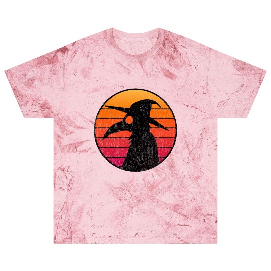 The Plague Doctor Costume Kids Retro Sun Plague Blast T Shirts