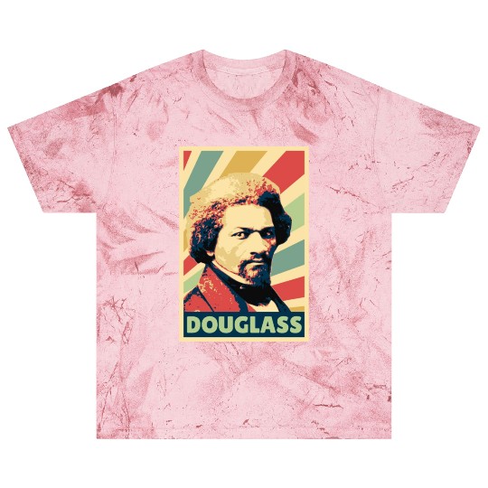 Frederick Douglass Vintage Colors Blast T Shirts