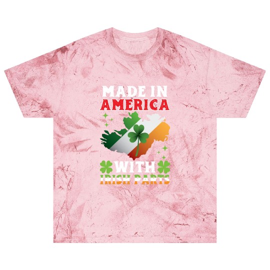 Made In America With Irish Parts Ireland Gaelic Blast T Shirts