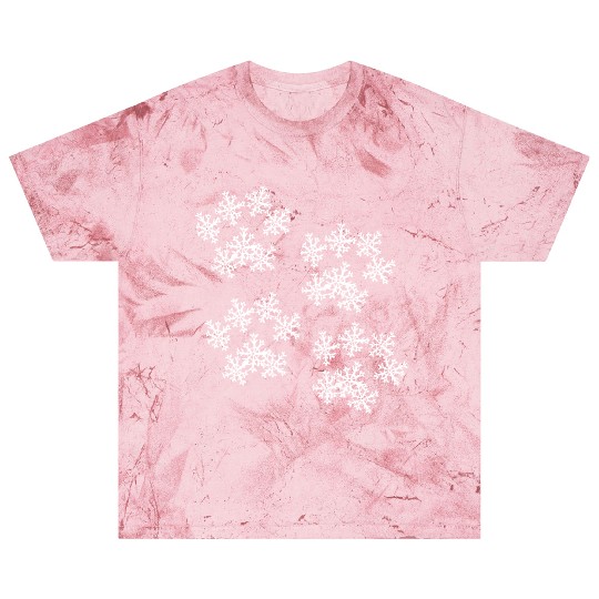 Snowflake Paw Prints Blast T Shirts