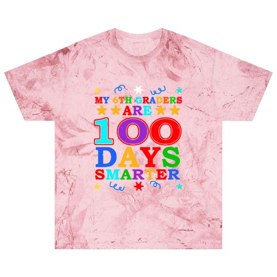100th Day 6th Grade Teacher 100 Days Of School Blast T Shirts