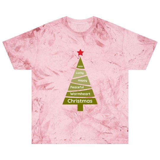 Minimalist Lime Green Christmas Pine Blast T Shirts