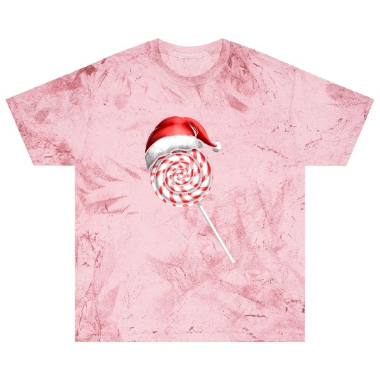 Candy Cane Lollipop Santas Hat Merry Christmas Blast T Shirts