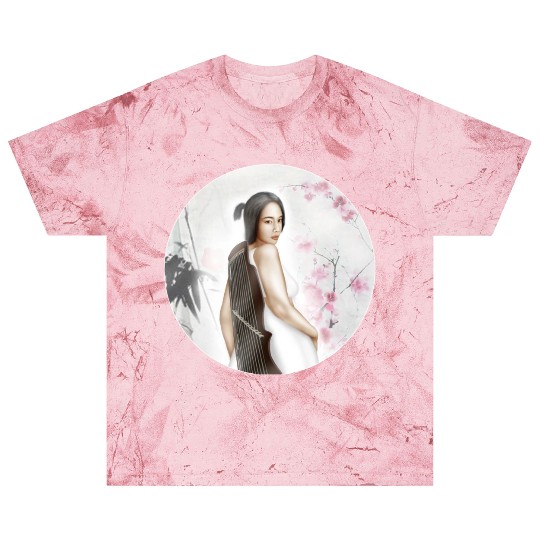 Illustration Logo - Bohemian Girl Blast T Shirts