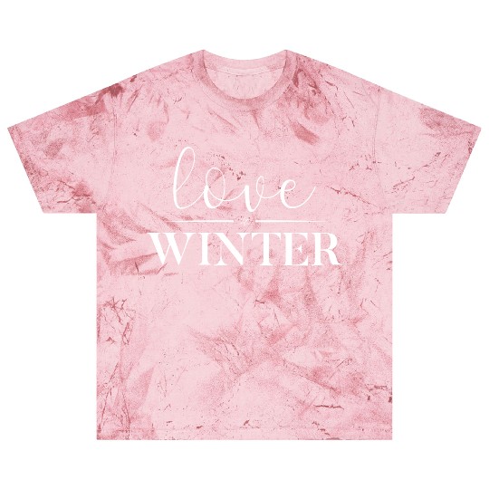 I Love Winter, Snow, Cold And Snowman Blast T Shirts