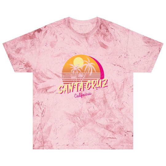 Retro Santa Cruz California Blast T Shirts