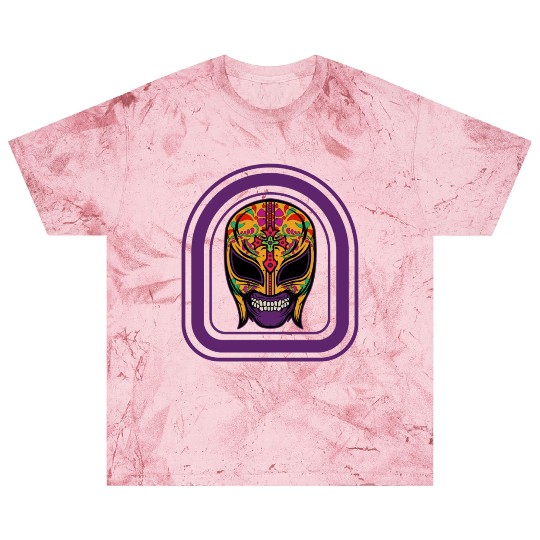 Dia De Los Muertos Blast T Shirts, Lucha Libre El Santo