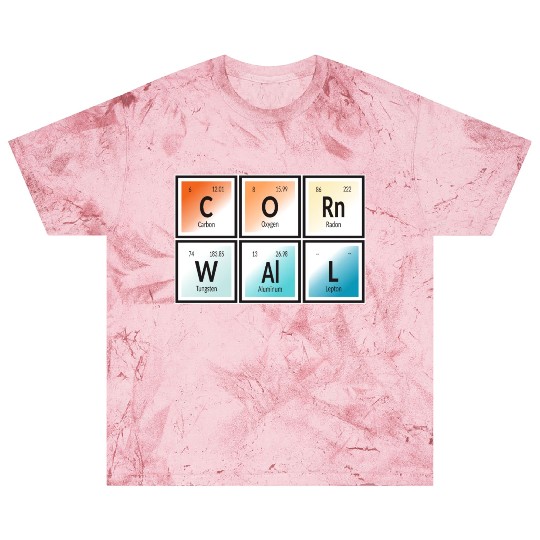 Cornwall | Periodic Table of Elements Blast T Shirts