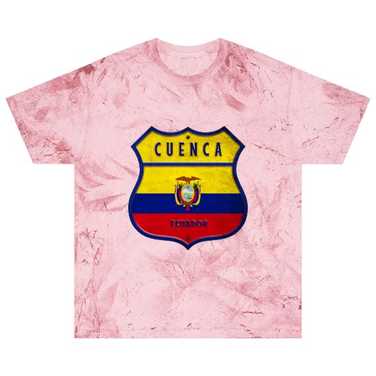 Cuenca Ecuador coat of arms flag design Blast T Shirts