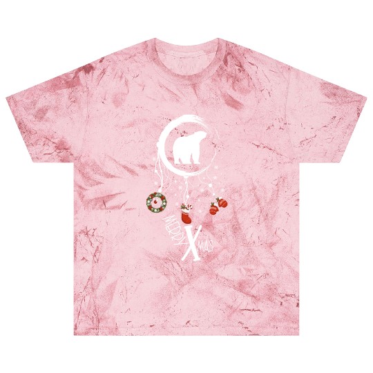 Winter dreamcatcher Christmas Polar bear Blast T Shirts