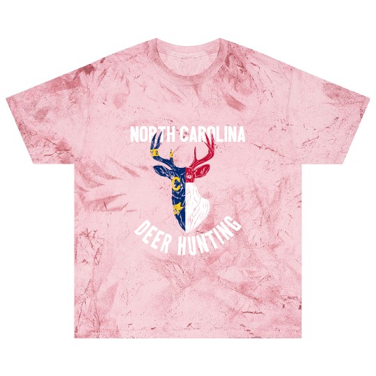 North Carolina Deer Hunting Buck Stag Hunter Blast T Shirts