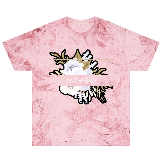 Anti-Hero Flower Text Gift Music Fan Lover Blast T Shirts